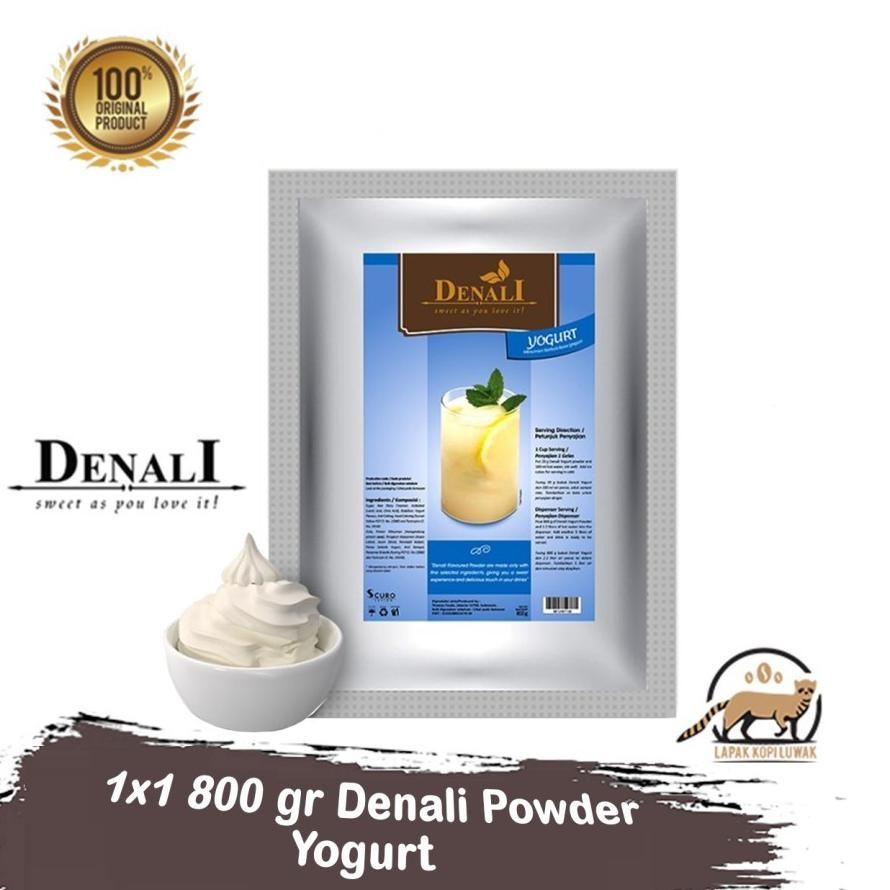 

Denali Powder rasa Yoghurt