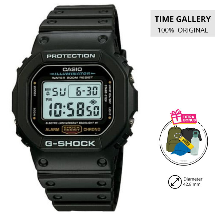Jam Tangan 100% Original Casio Ori G-Shock dw5600e1vdf dw-5600e-1vdf 1 5600 dw5600e bsk