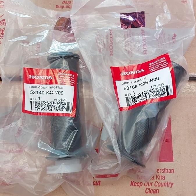 HANDGRIP GRIP STANG SET BEAT FI SUPRA X 125 SCOOPY SPACY VARIO 110 ORI