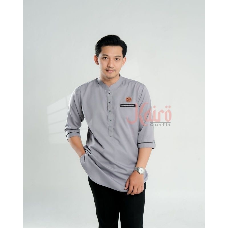 Baju Muslim Lengan Panjang Pendek Premium Terbaru 2025 2025 Pria Dewasa Kekinian Koko Koko Cowok Ker