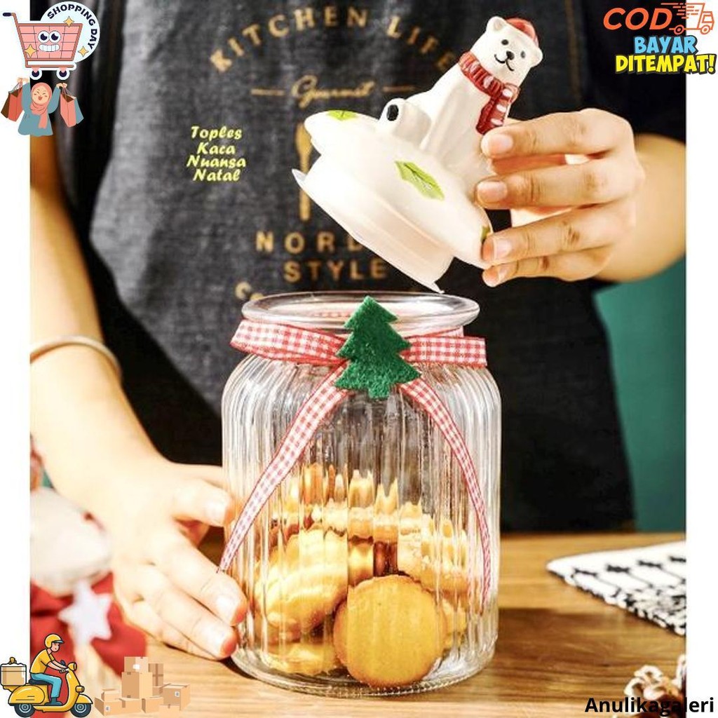 

Toples Kaca Nuansa Natal Toples Natal Hampers Natal Christmas Candy Box Dekorasi Natal Christmas Decoration Kado Natal Hadiah Natal D Terlaris