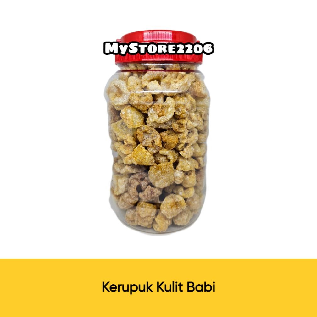 

Kerupuk Kulit Babi Berlemak (Jiu Nong) +- 300gr / Cu Jiu Ca / Cuica / Krupuk Kulit Babi (TOPLES)