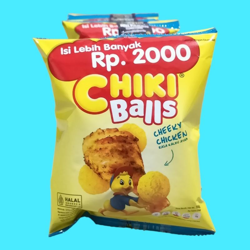 

Chiki Balls Cheese, Chicken & Chocolate Snack 16gr (60 pcs/ KARTON)