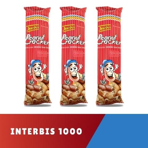 

Biskuit Interbis Peanut Crackers 1 Bal isi 6pack