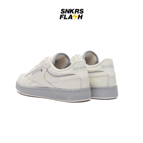 REEBOK Club C Revenge Vintage Chalk Pure Grey Sepatu Sneakers Pria - 100074484 - Size 45