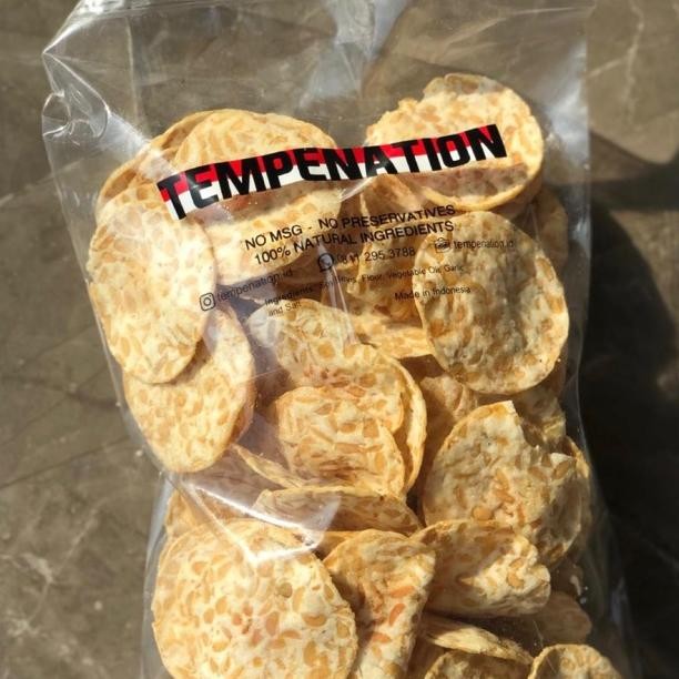 

Keripik Tempe Tempenation Original 500gr