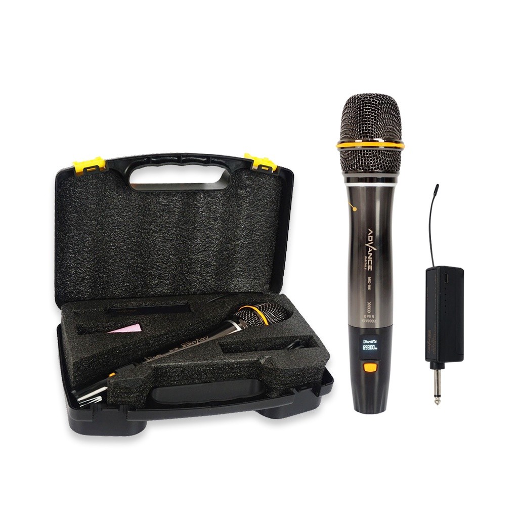 ADVANCE MIC MICROPHONE WIRELESS PROFESSIONAL MIC 105