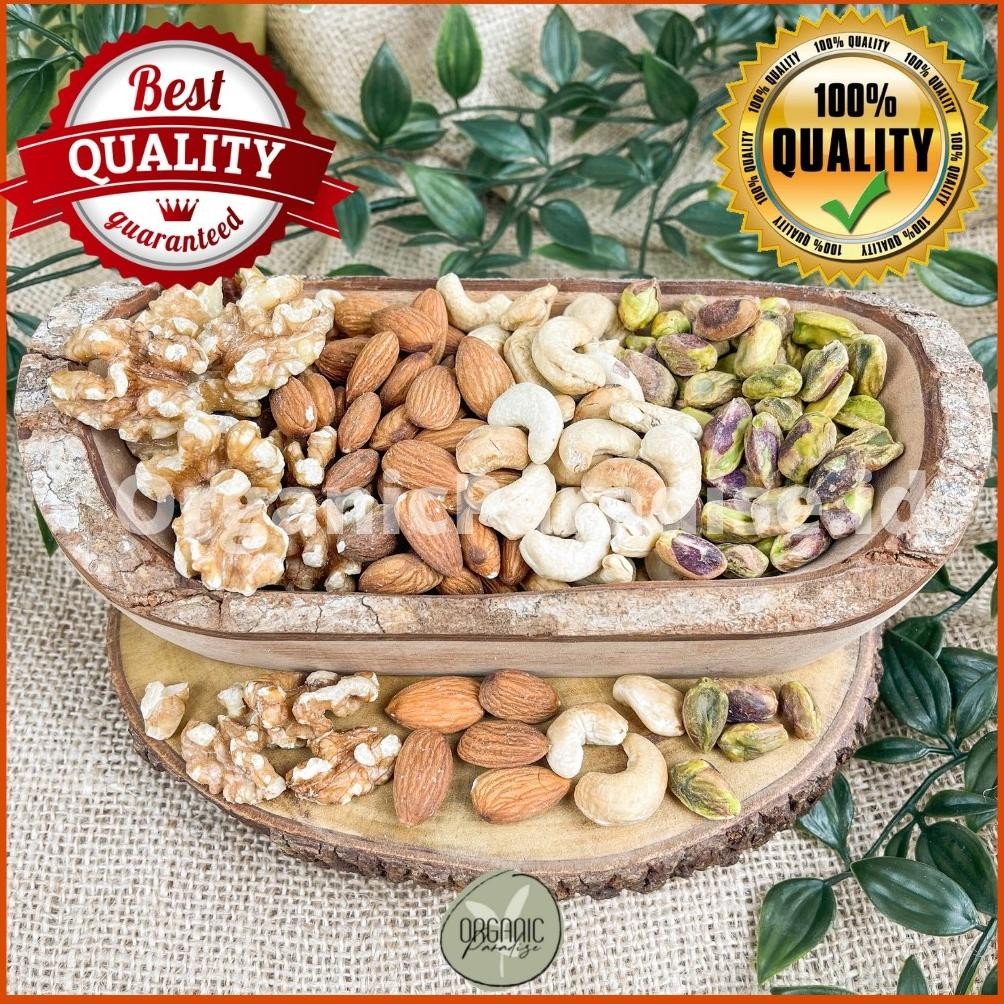 

Kacang Campur Panggang 250 gram / Healthy Mix Nut 250 gram Roasted Premium Quality