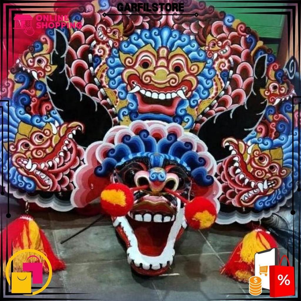 

T Promo Bisa Cod Cuci Gudang Barongan Rampak Telon Jamang Cat Air Brush Bonus Kemul Panjang Dan Pentul Tinggal Pakai Ukuran Anak Promo Barongan Plipit Romo Mainan Anak Barongan Anak Sd Brongan Plipit Premium / Barongan Spon Caplok Kain Panjang / Barongan