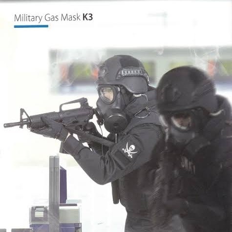 K3 Korean Gas Mask Murah