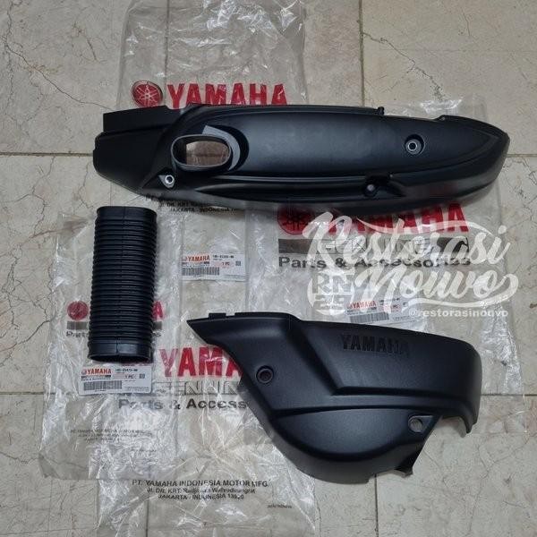 Cover cvt mio soul original yamaha 3 item cover bak cvt soul lama tutup cvt mio set cover tutup cvt 