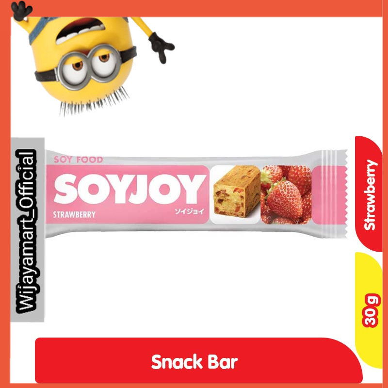 

Soyjoy Snack Bar Stroberi 30 g