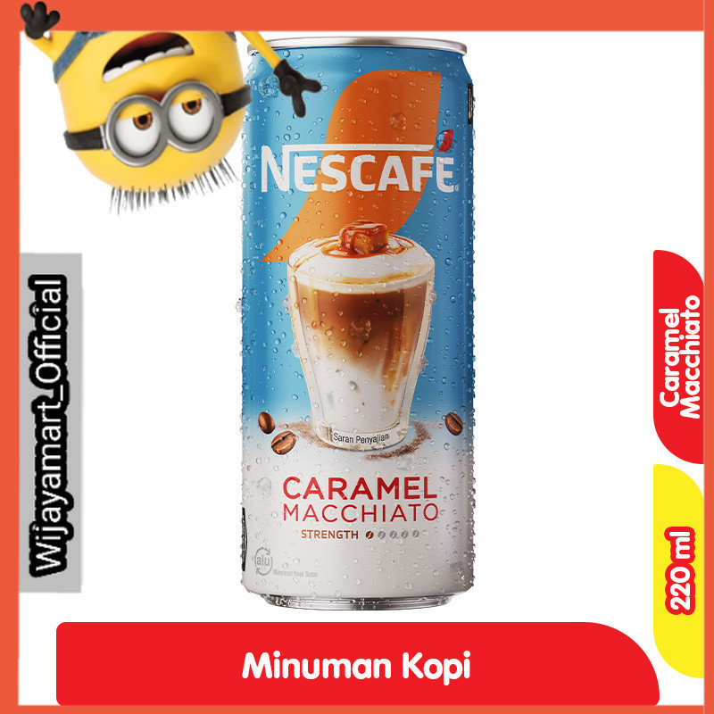 

Nescafe Caramel Macchiato Kopi Kaleng 220 ml