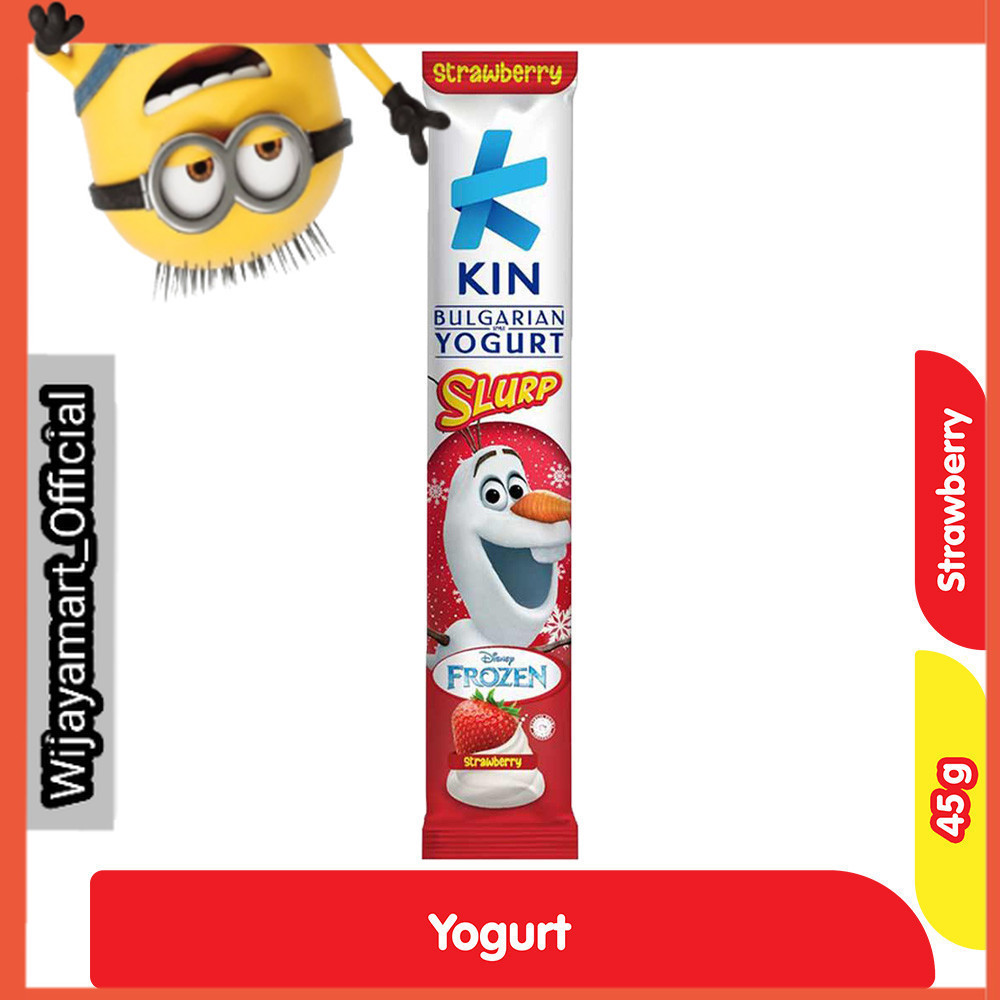 

Kin Bulgarian Yogurt Slurp Stroberi 45 g