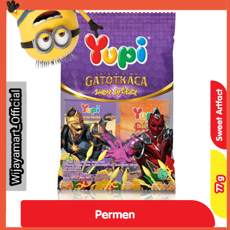 

Yupi Permen Gummy Sweet Artifact 77 g