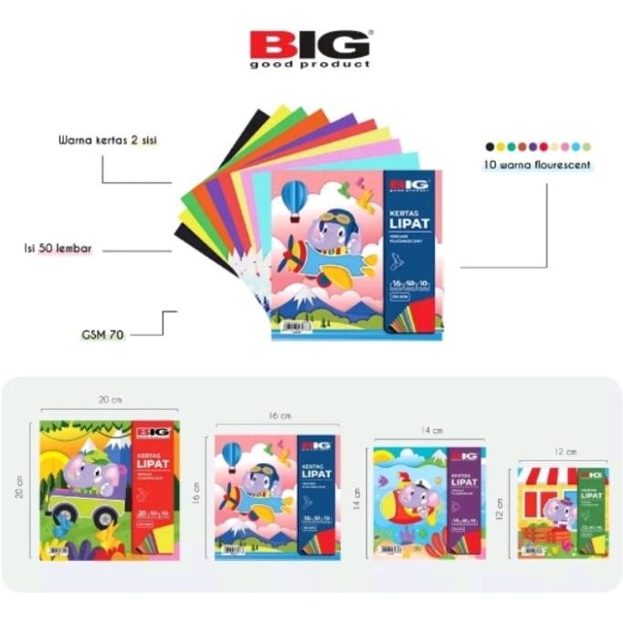 

:>:>:>:>] Origami Big /kertas lipat BIG