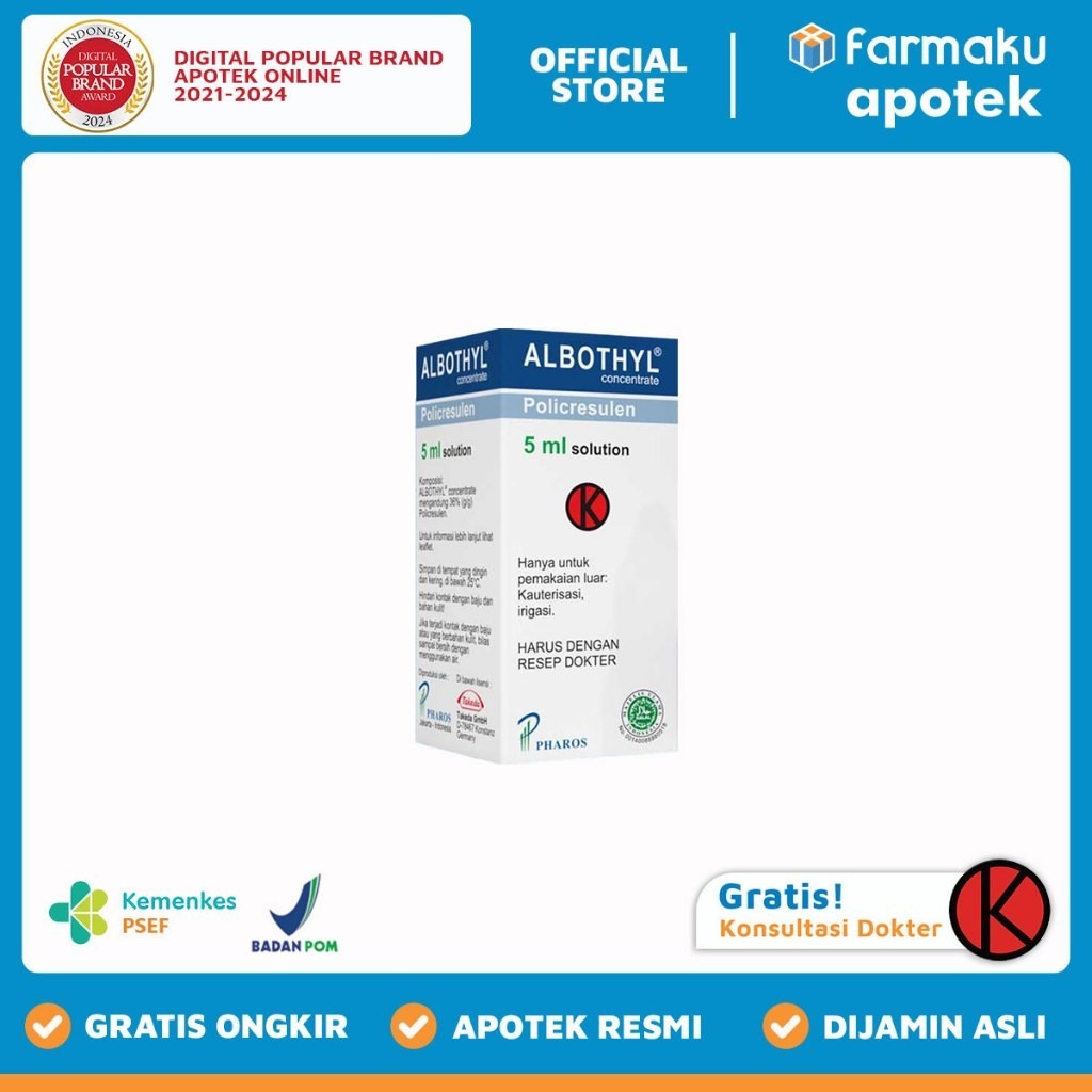 Albothyl Konsentrate 5 ml - PSG