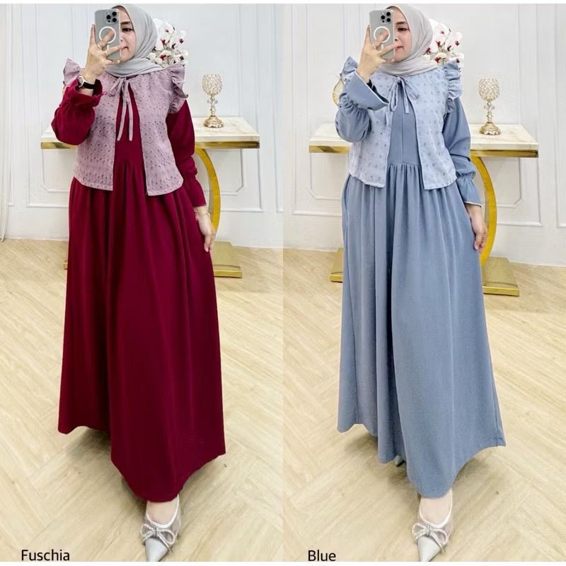 Gamis Fashion Wanita Remaja Pakaian Sar I Gamus Wanita Lebaran Bju Gmis Pesta Kondangan Baju Dress S
