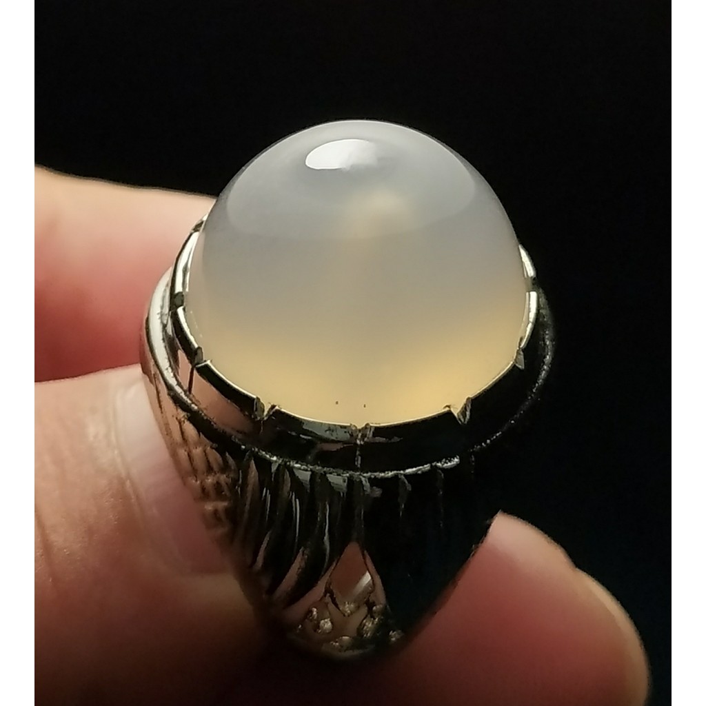 Natural White Wine Anggur Putih Pacitanos Motif Susup Combong Unik Antik Clean Top Kristal Size Kant