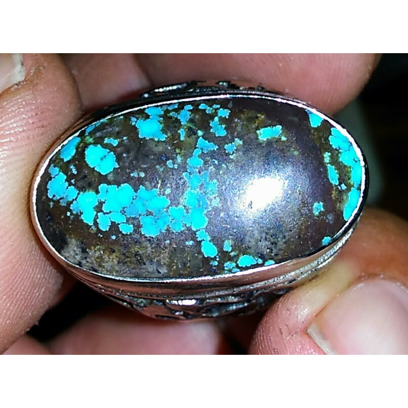 Pirus Persia Totol Keramik Motif Scorpion King