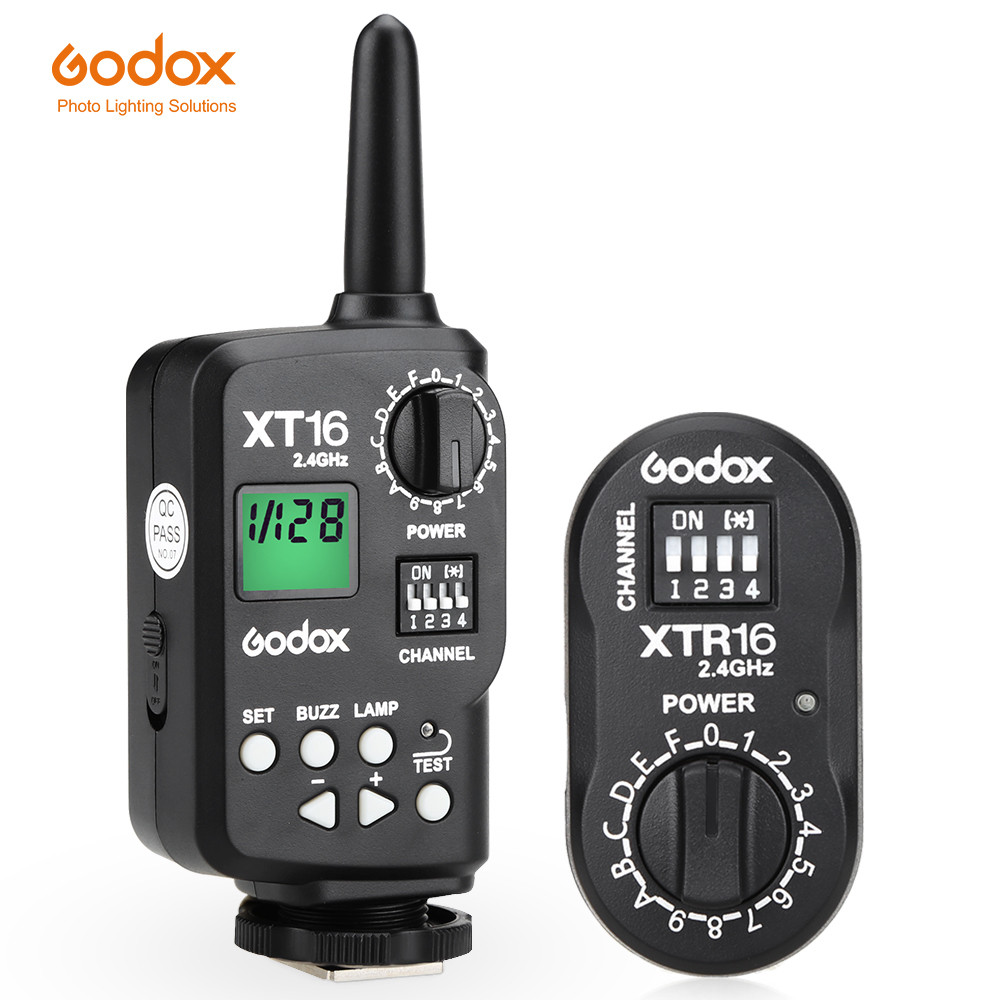 Godox XT-16 Wiress 2.4G Remote Control Flash Trigr +
