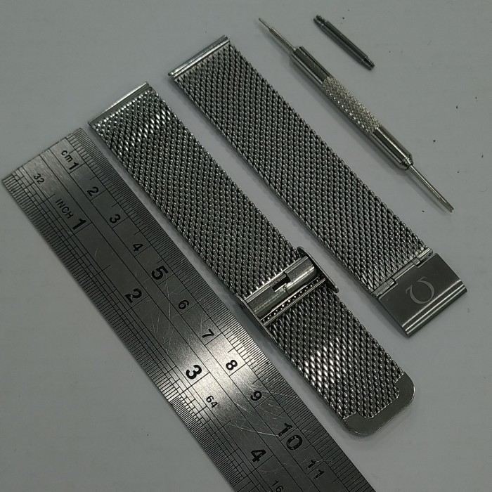 Rantai / tali jam tangan shark mesh Omega