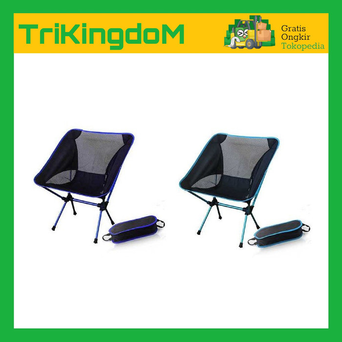 TERLARIS Kursi Lipat Outdoor Camping / Kursi Lipat Mancing Portable Murah