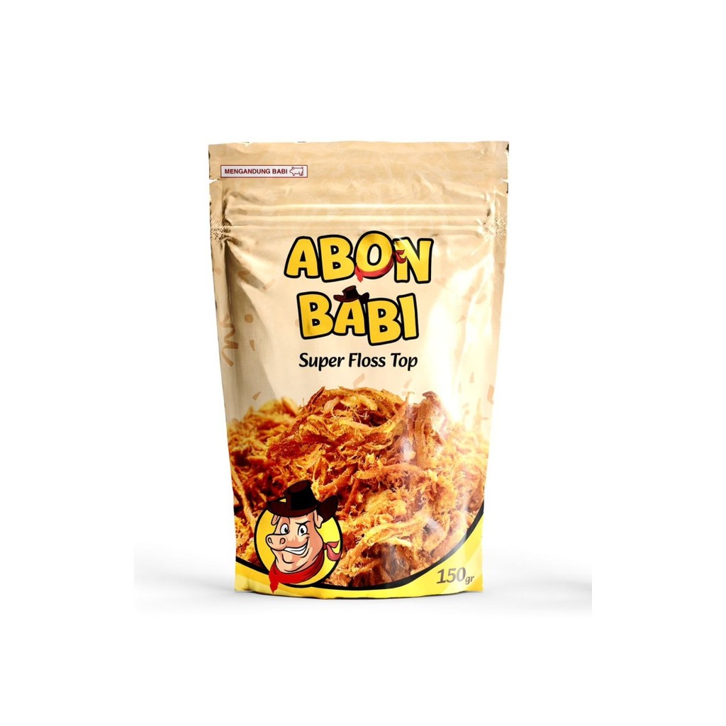 

NON HALAL-ABON BABI SUPER FLOSS ALA THAILAND - 150GR