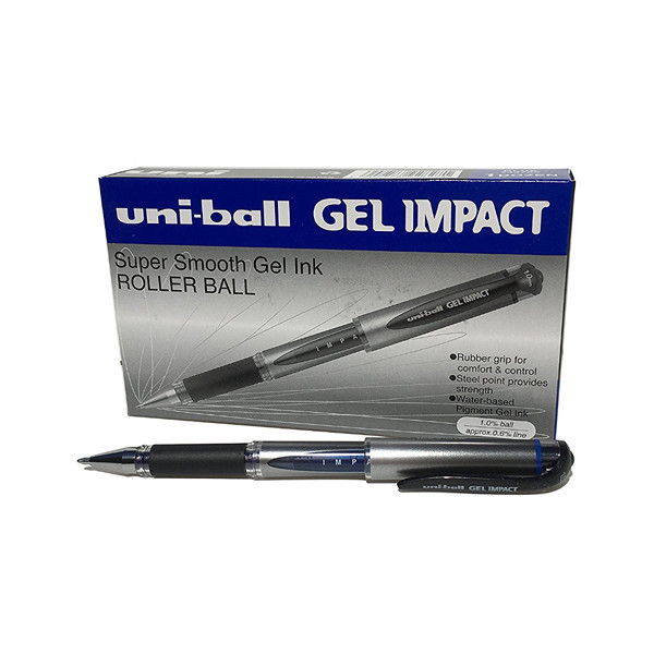 

Pulpen Uniball Gel Impact Um-153S 1.0 Mm - 1 Lusin Isi 12 Pcs