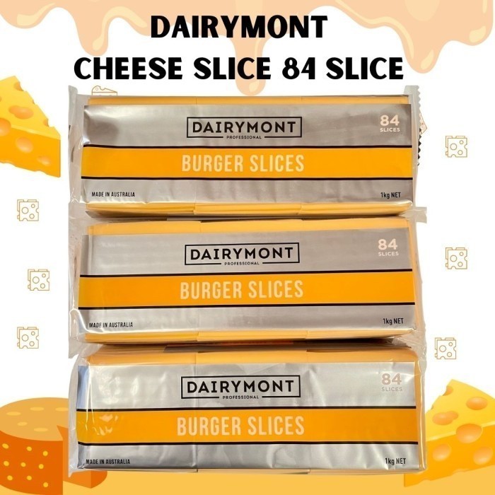 

Cheese Slice Dairymont / Keju Burger / Orange Cheese Slice 1 kg