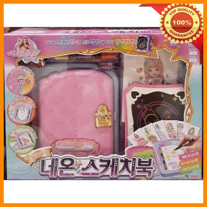 

(BEC) SALE MAINAN: SECRET JOUJU NEON COLOR SKETCHBOOK ORI YOUNGTOYS