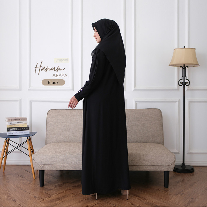 Kupnad Abaya Premium Polos - Hanum Abaya