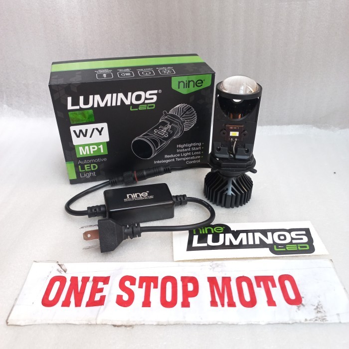 Lampu Led H4 H6 H7 Luminos Mp1S Mini Proji Vixion Megapro Mono Mobil