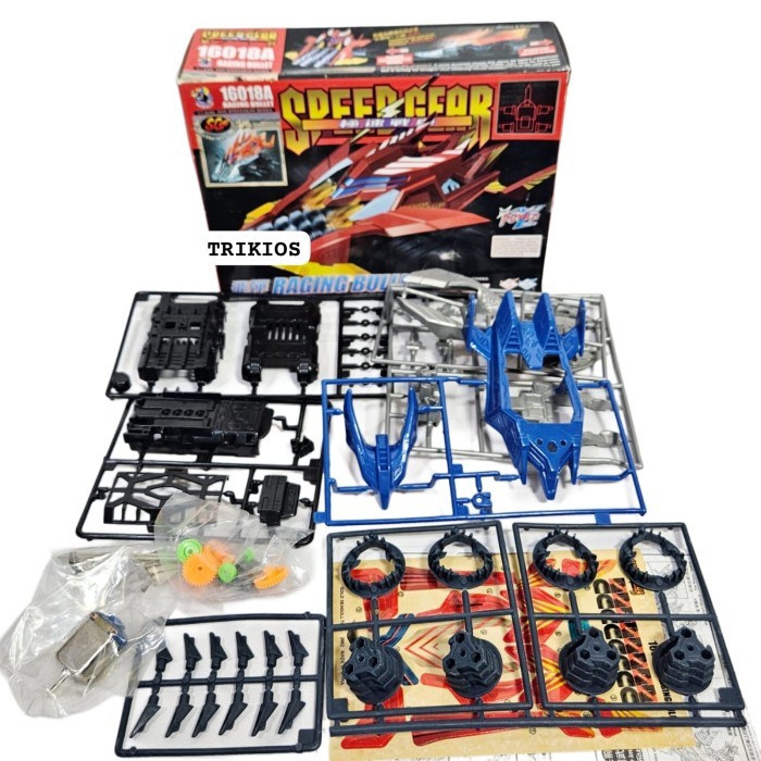 Mainan Crush Gear Turbo TIGERAID - CAESARVERN - GOUGETSU - GRIFEED - DINOPHALANK - RAGINGBULLET