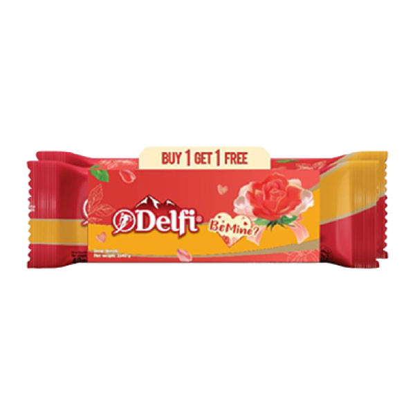 

DELFI COKELAT BAR ALMOND BUNDLE PACK 2 X 40 GR