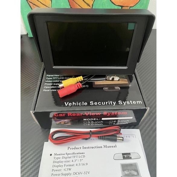 :::::::] Mini Monitor TV Desktop 4.3 / 5 inch Car Parking Display TFT LCD Color