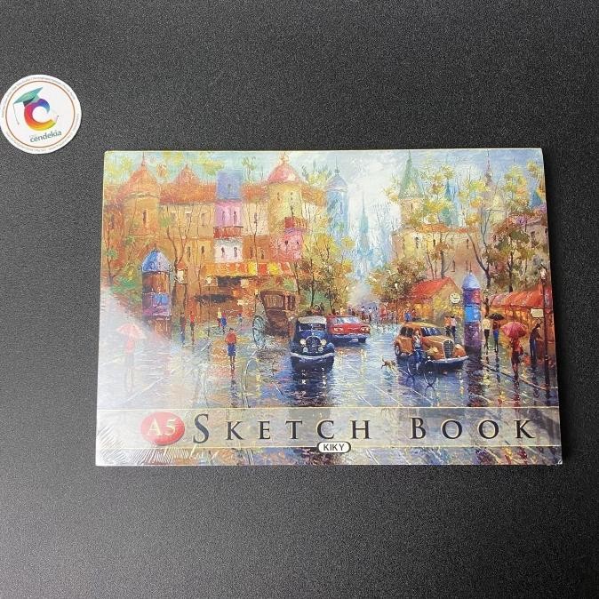 

\"\"\"\] Sketchbook Buku Sketsa A5 KIKY 50 Lembar