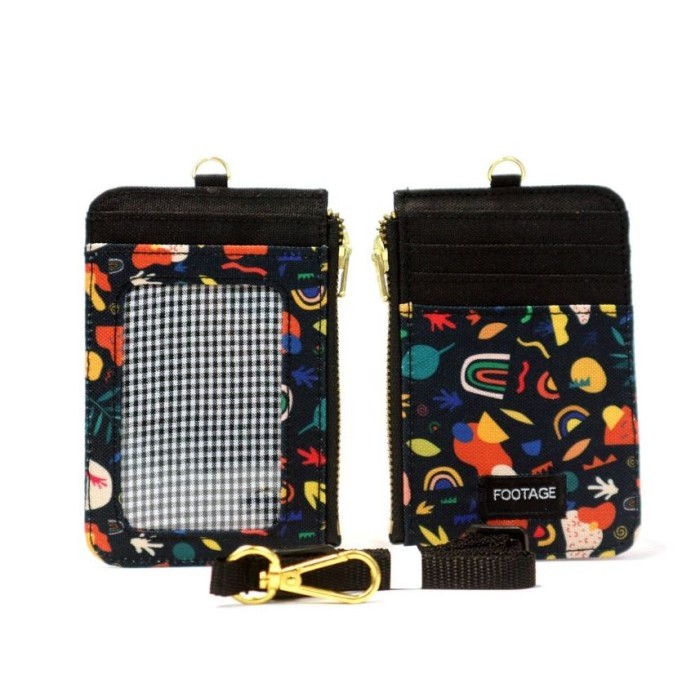 

ID Card Holder Name Tag Lanyard Dompet Kartu Kalung Gantung Motif