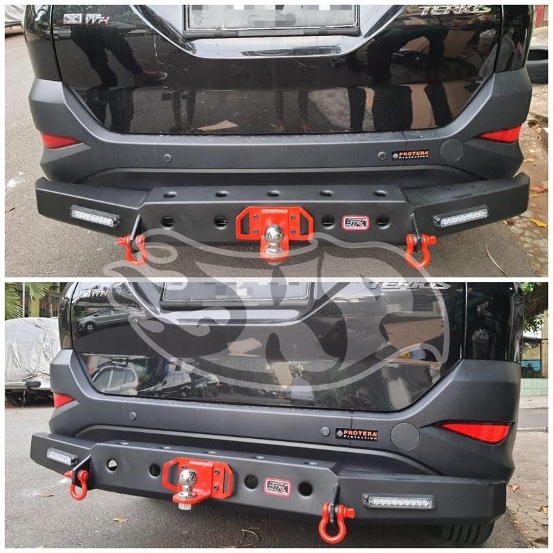 Towing Belakang Besi All New Rush/Terios 2018-2021 Mdl Offroad Rhino Guard
