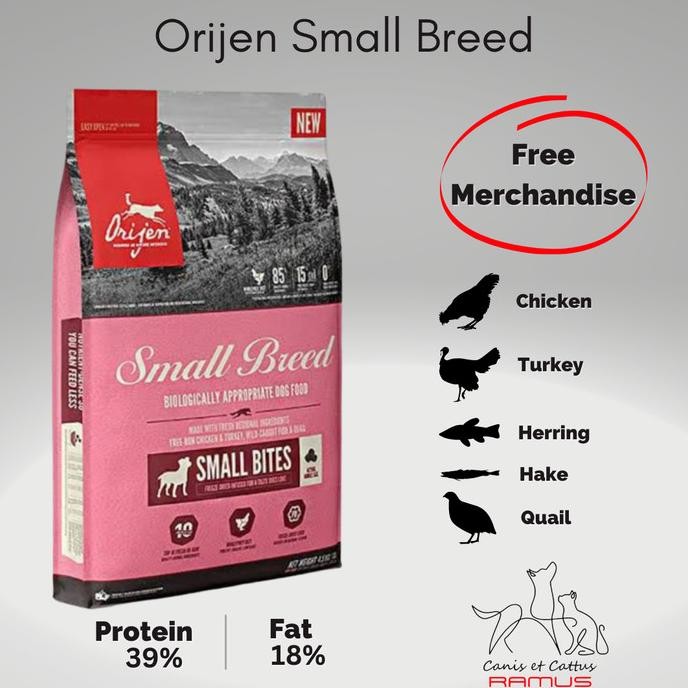 Murah Orijen Small Breed 4,5 Kg
