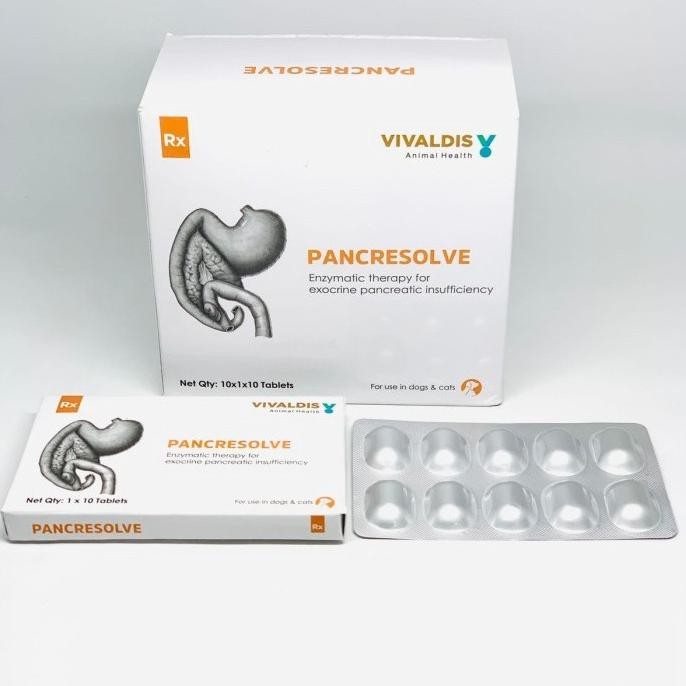 Sale Pancresolve Enzym Pencernaan Anjing Kucing Original Mirip Panakare