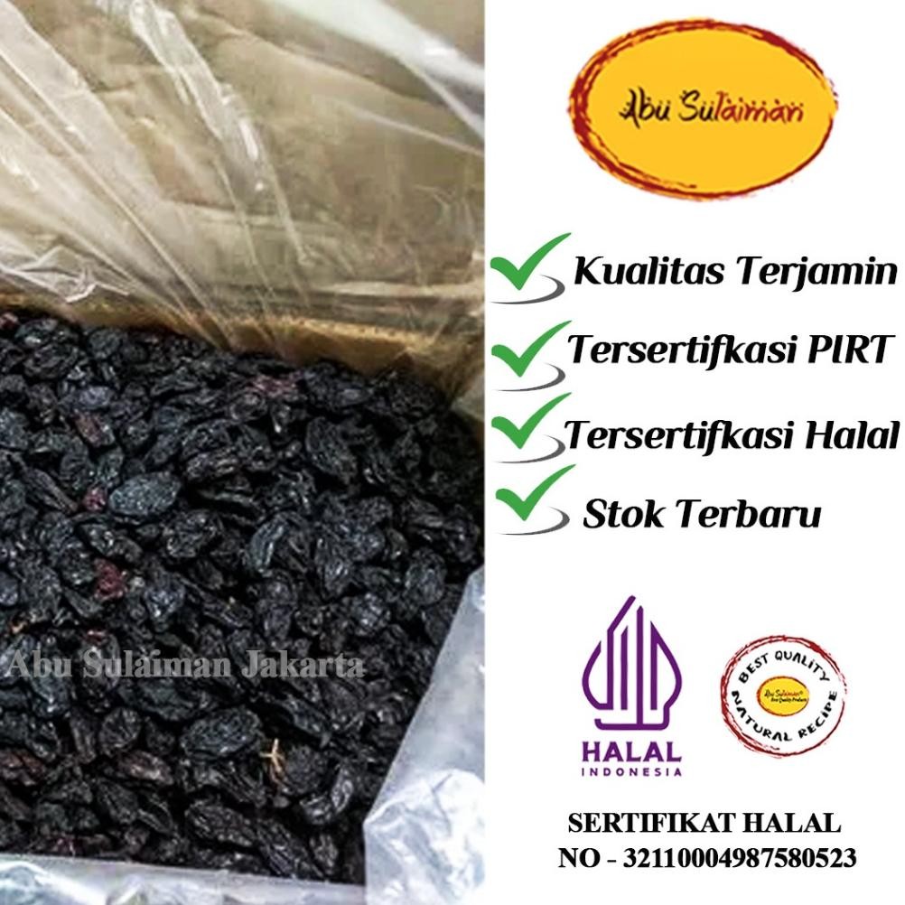 

KISMIS HITAM 1 KG / DARK RAISINS 1 KG / B BROWN RAISINS 1 KG / KISMIS 1 KG