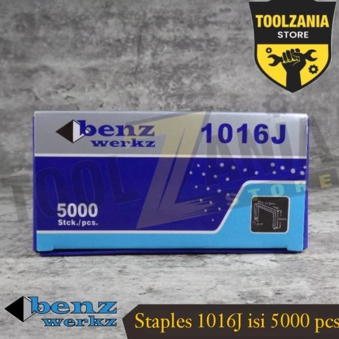 

Promo Isi staples tembak angin 1016J benz werkz 5000 pcs isi stapler COD