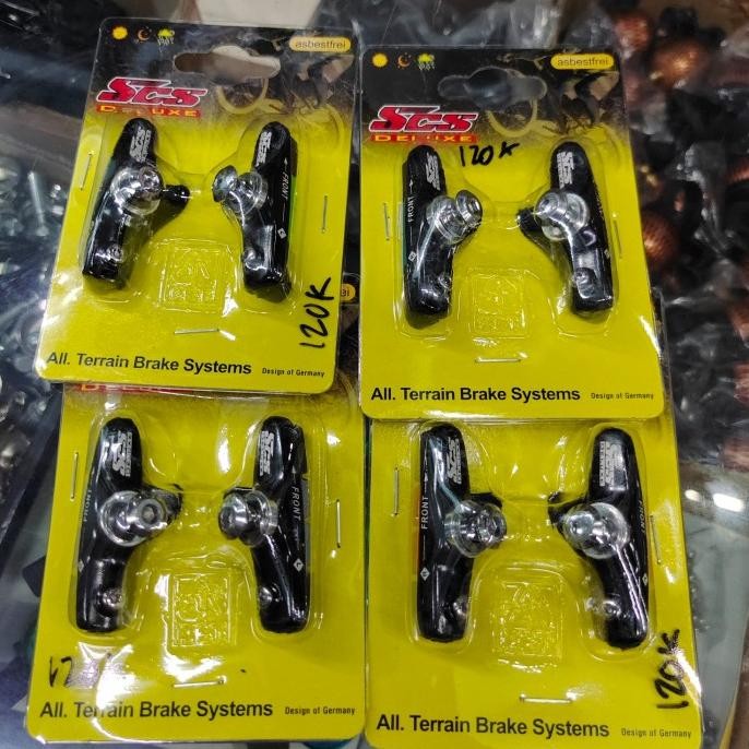 Karet rem breakped Ubrake SCS deluxe Taiwan harga sepasang 2bh The best