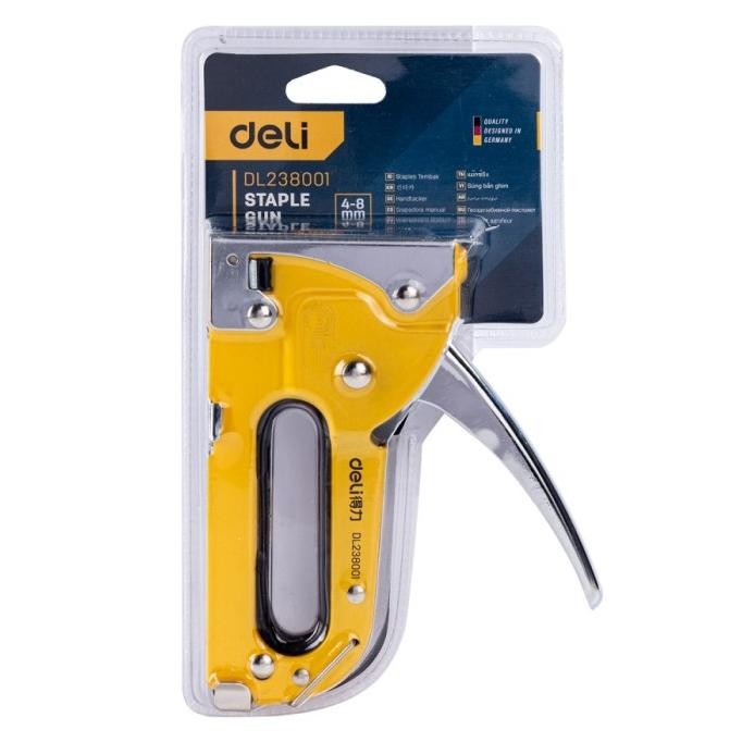 

Promo Deli Staple Gun/ Staples/ Stapler Tembak 4-8 Mm Steel EDL238001 COD
