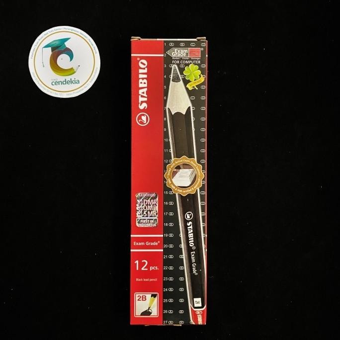 

best produk] Pensil 2B STABILO untuk Ujian Exam Grade