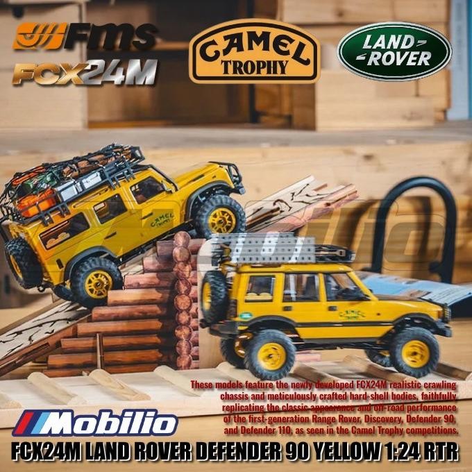 Grosir Fcx24M Land Rover Camel Trophy Edition Defender 90 Discovery Range Rover Defender 110 Rc Rtr