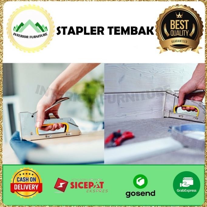 

Promo Stapler / Staples Tembak 13/4-6-8 mm... Free isi 13/81 (1 pcs) COD