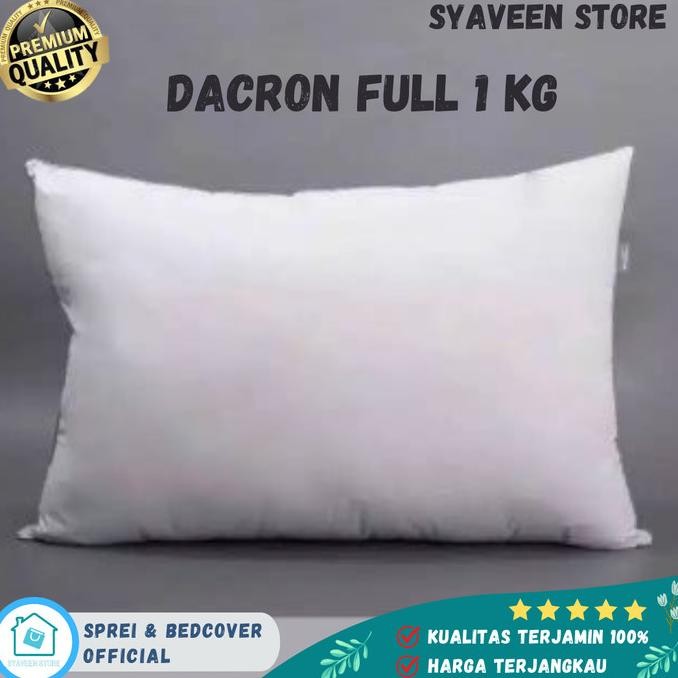 Murah Bantal Tidur Bantal Guling Set Dacron Silikon Pillow Bantal Dakron