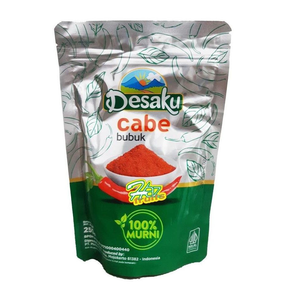 

Desaku Bumbu Cabe Bubuk|Kunyit Bubuk|Bubu Ketumbar|Bumbu Marinasi 250g